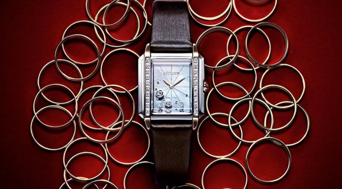 CITIZEN L announces sparkling new 24-diamond square-case watch models.